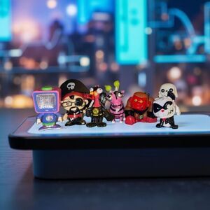 FGTeeV Gamer Figures Demon Freek Ollreo Gurkey 2” Figures B21